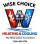 Wise Choice Heating & Cooling logo